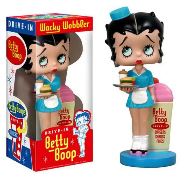 betty boop drive in boop wacky wobbler