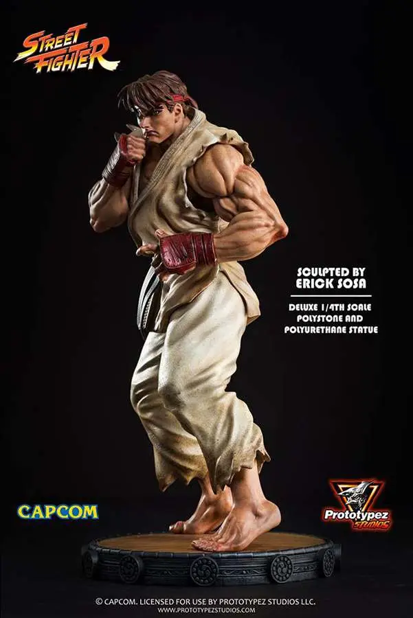 street fighter ryu 1/4 statue