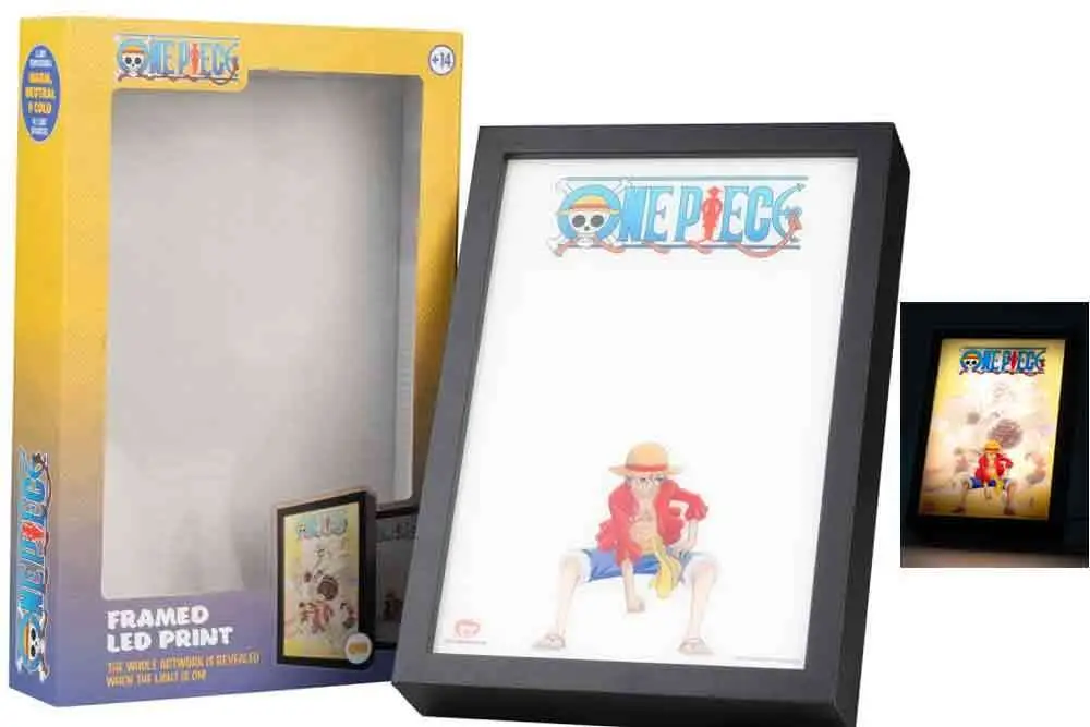 one piece backlit framed print