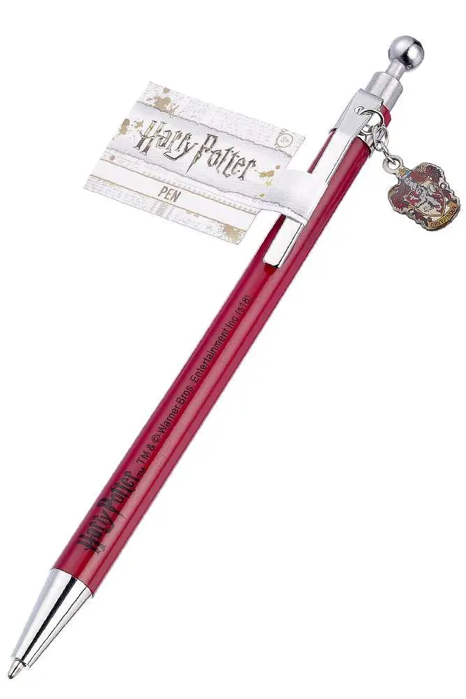 hp gryffindor house crest pen