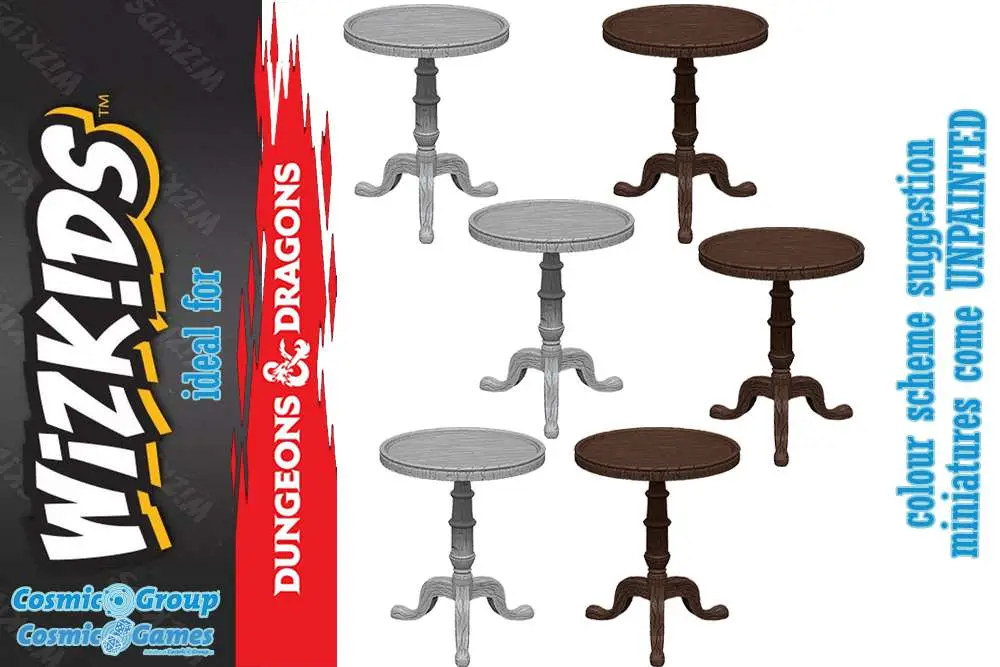 wizkids um small round tables