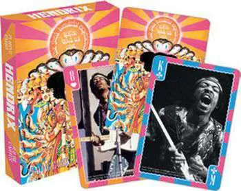 jimi hendrix abal playing cards