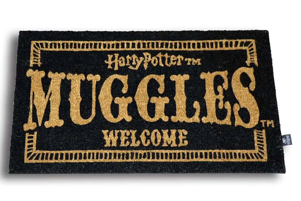 hp muggles welcome doormat