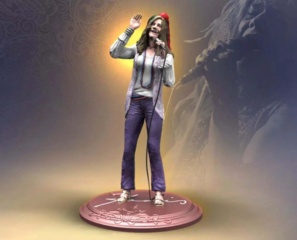 rock iconz janis joplin statue