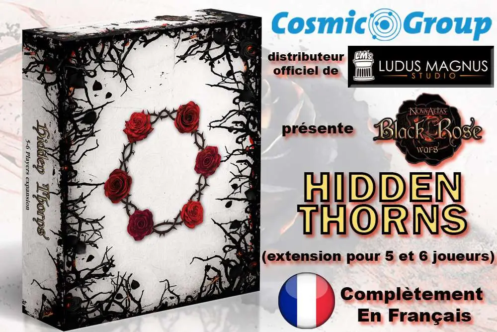 black rose war hidden thorns - french