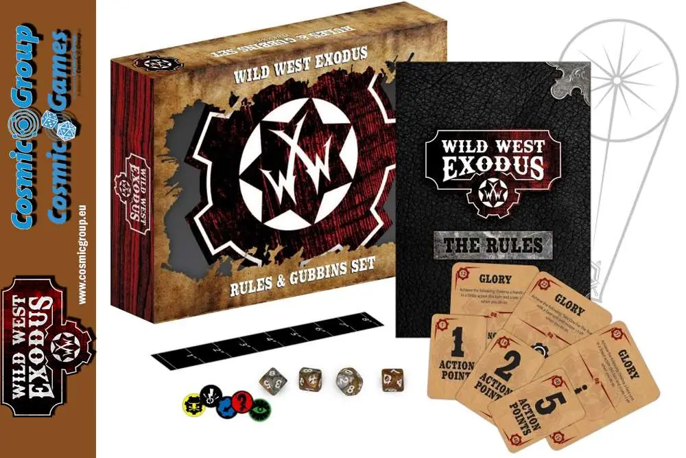 wwe wild west exodus rules & gubbins set