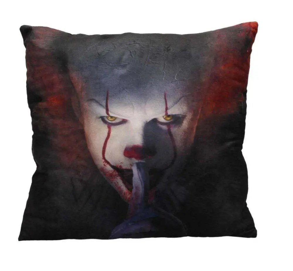 it pennywise 2017 shut up cushion