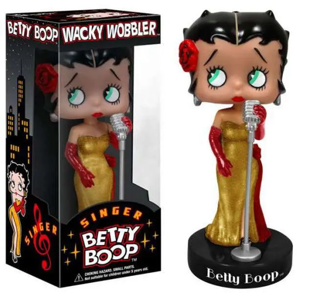 betty boop singer boop wacky wobbler