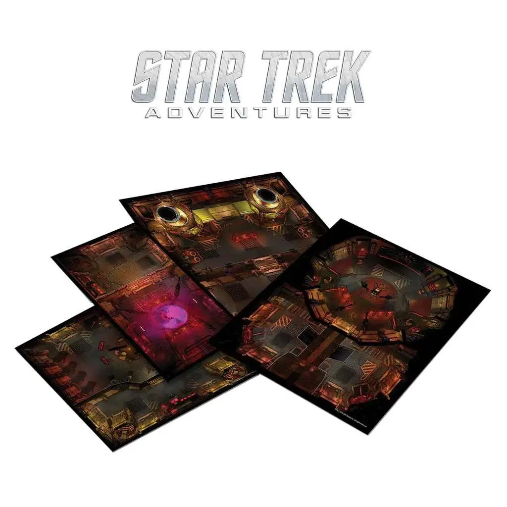 star trek tng klingon tiles set