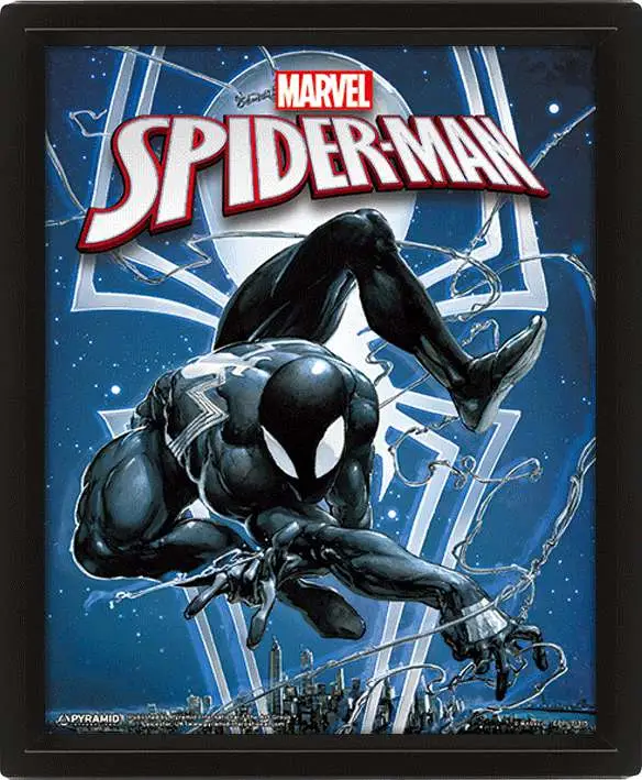 spider-man venom poster 3d