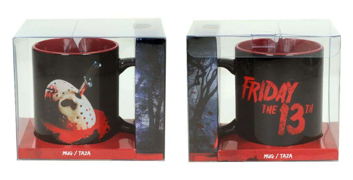 friday the 13th jason´s mask poster mug