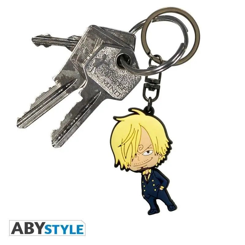 one piece sanji keychain