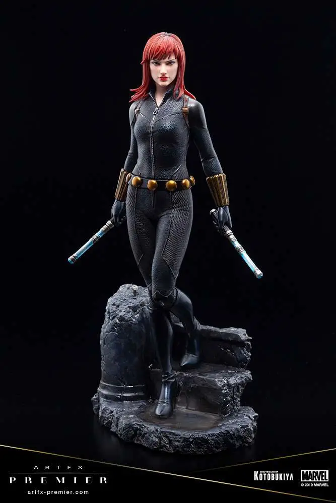 marvel universe black widow artfx prem
