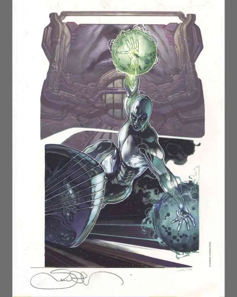 s.bianchi - silver surfer - lytho