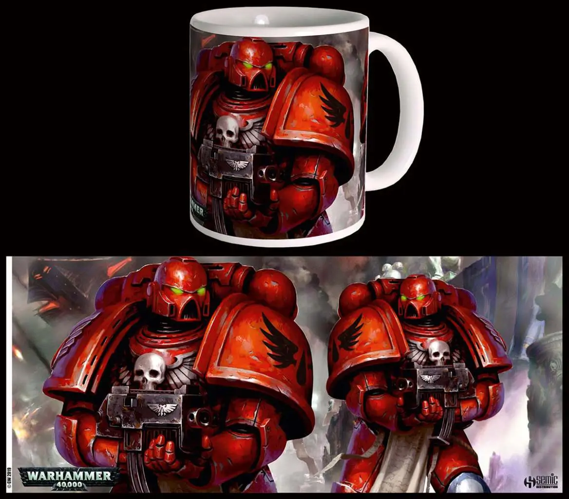 warhammer 40k blood angels mug