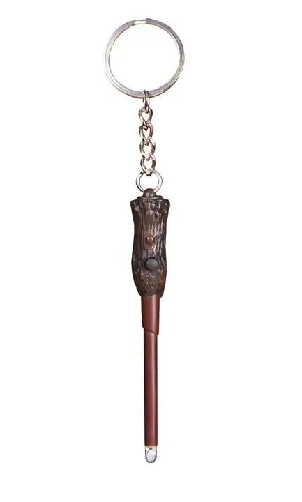 hp harry wand luminous keychain