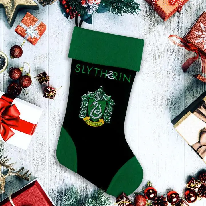 hp slytherin christmas stocking