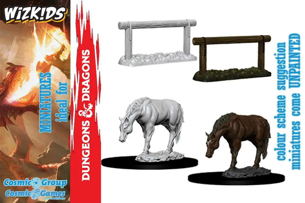 wizkids um horse & hitch