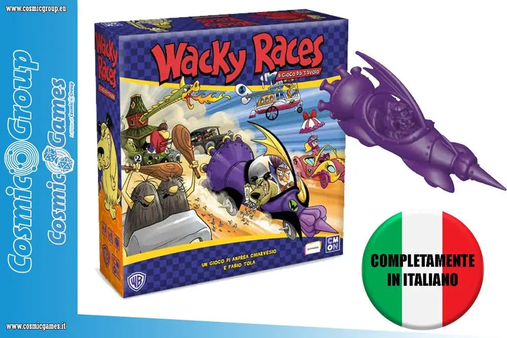 wacky races - il gioco da tavolo