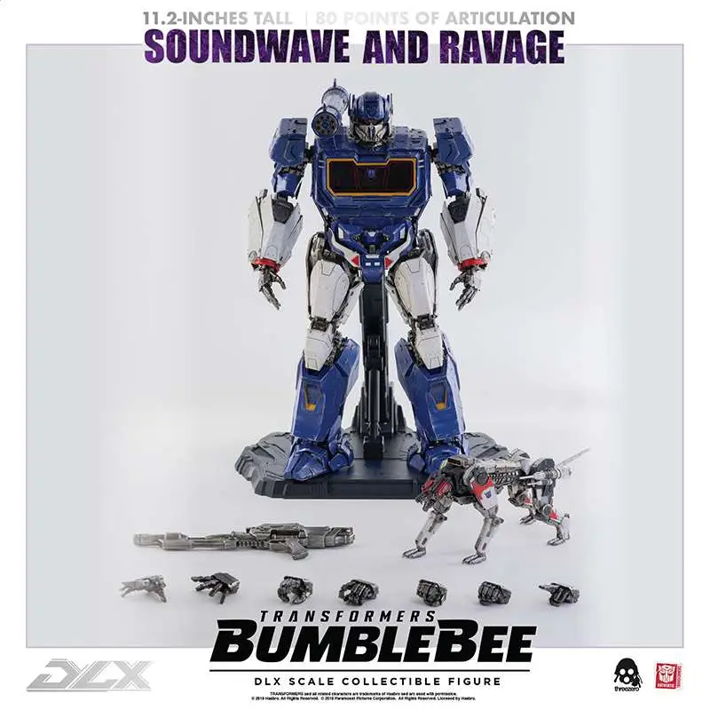 bumblebee soundwave and ravage dlx af