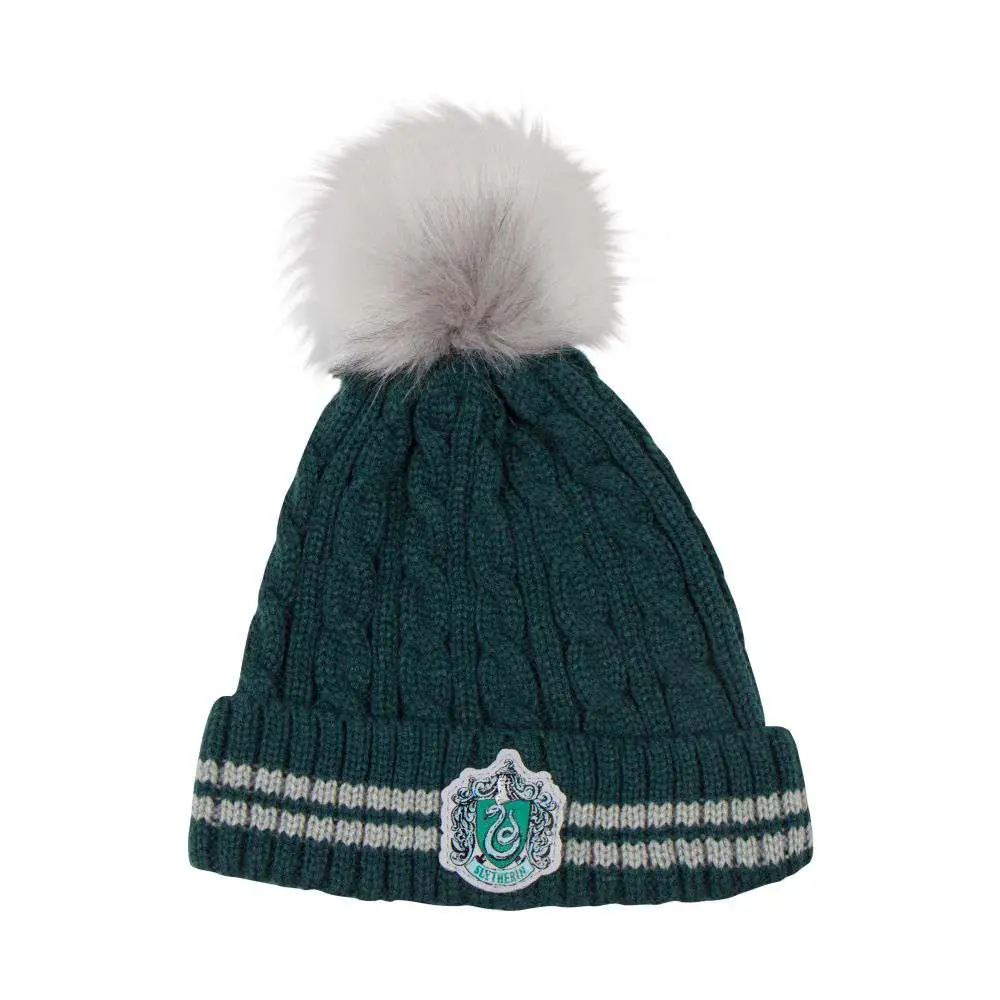 hp slytherin pompom beanie