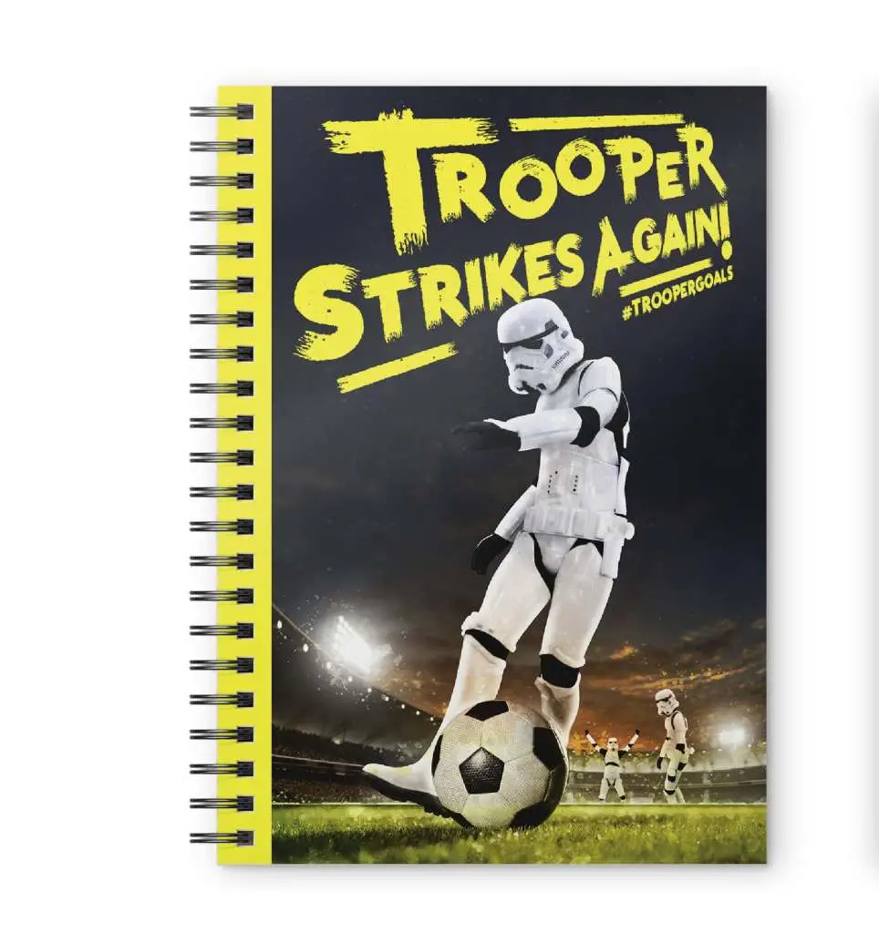 original stormtrooper strikes notebook