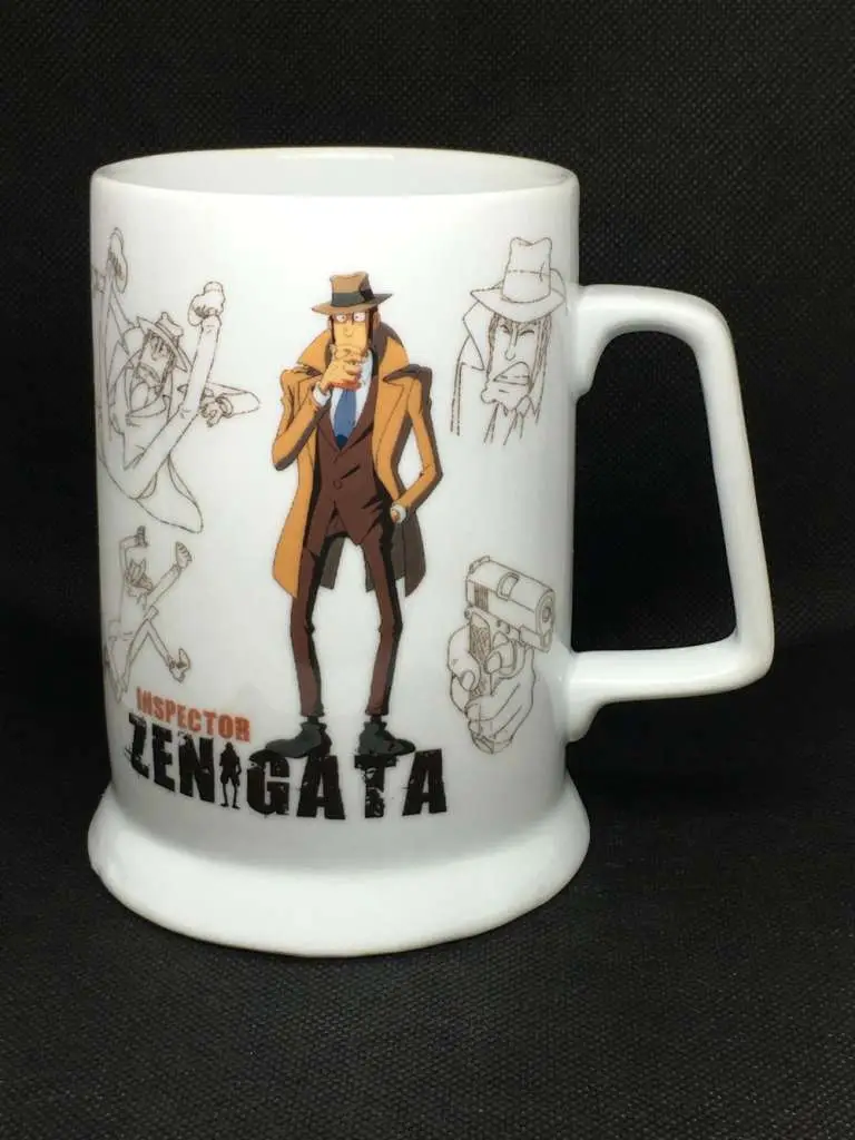 lupin iii zenigata boccale