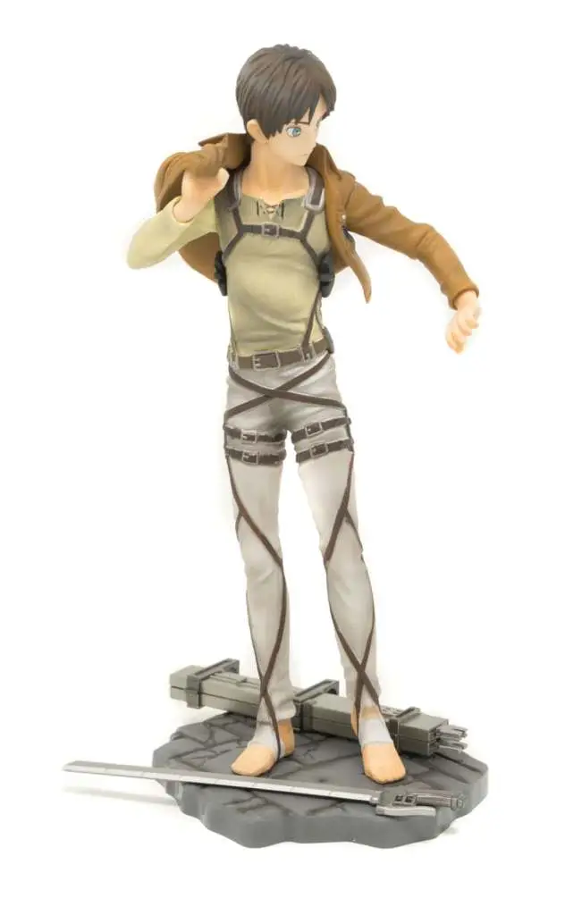 aot eren jaeger pvc figure