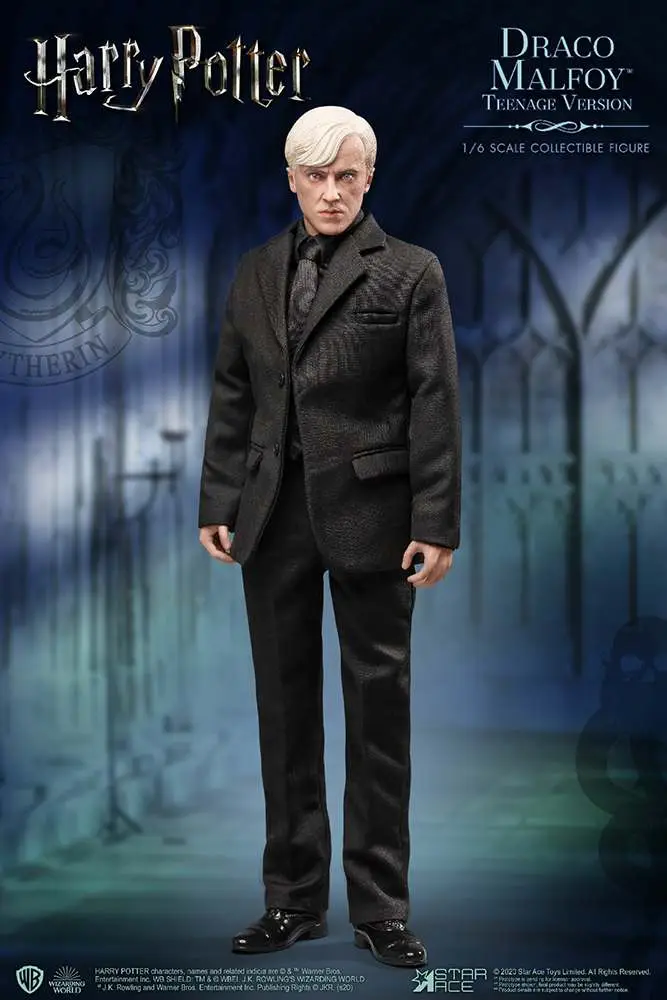 hp draco malfoy teenager suit 1/6 af