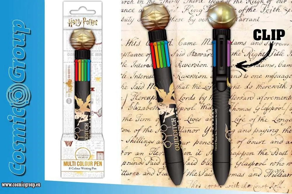 harry potter snitch 8 colour pen