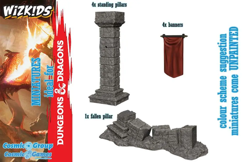 wizkids um pillars & banners