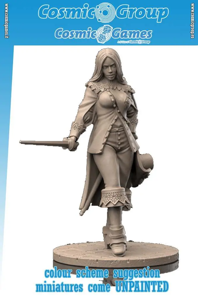 54 mm eloise the musketeer