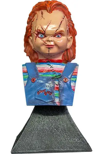 bride of chucky chucky mini bust