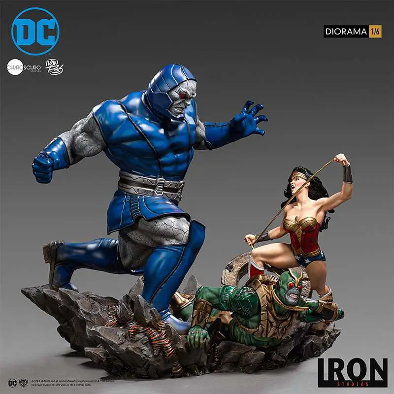 wonder woman vs darkseid 1/6 diorama