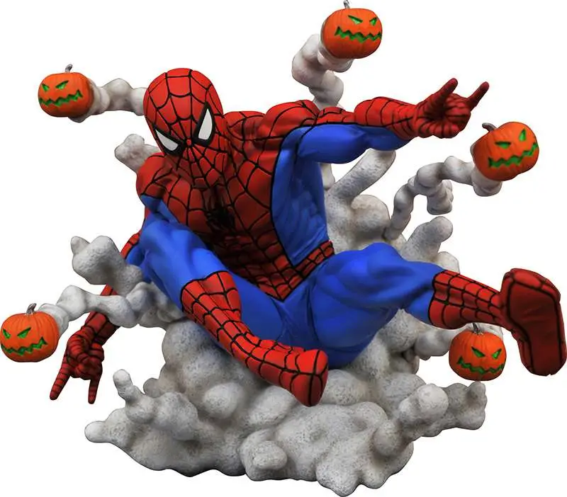 marvel gallery pumpkin bomb spider-man