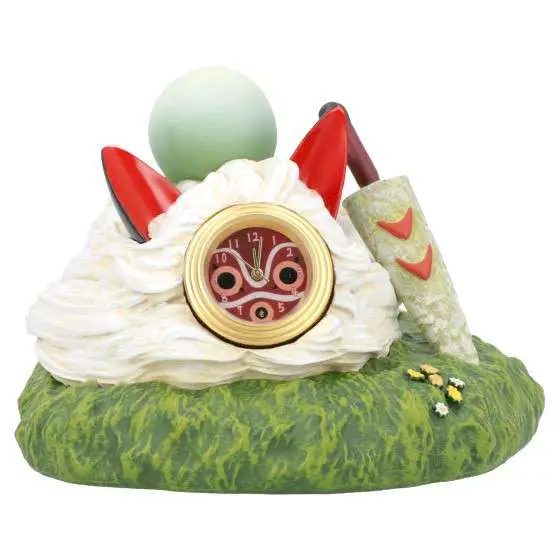 princess mononoke mask table clock