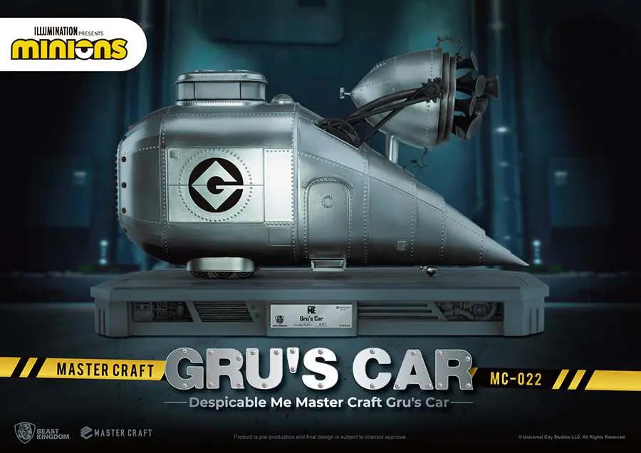 despicable me gru car master craft