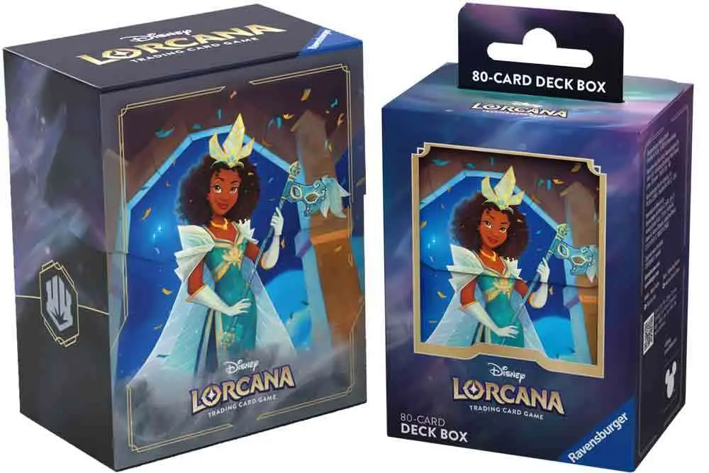 lorcana - deck box - tiana - celebrating princess