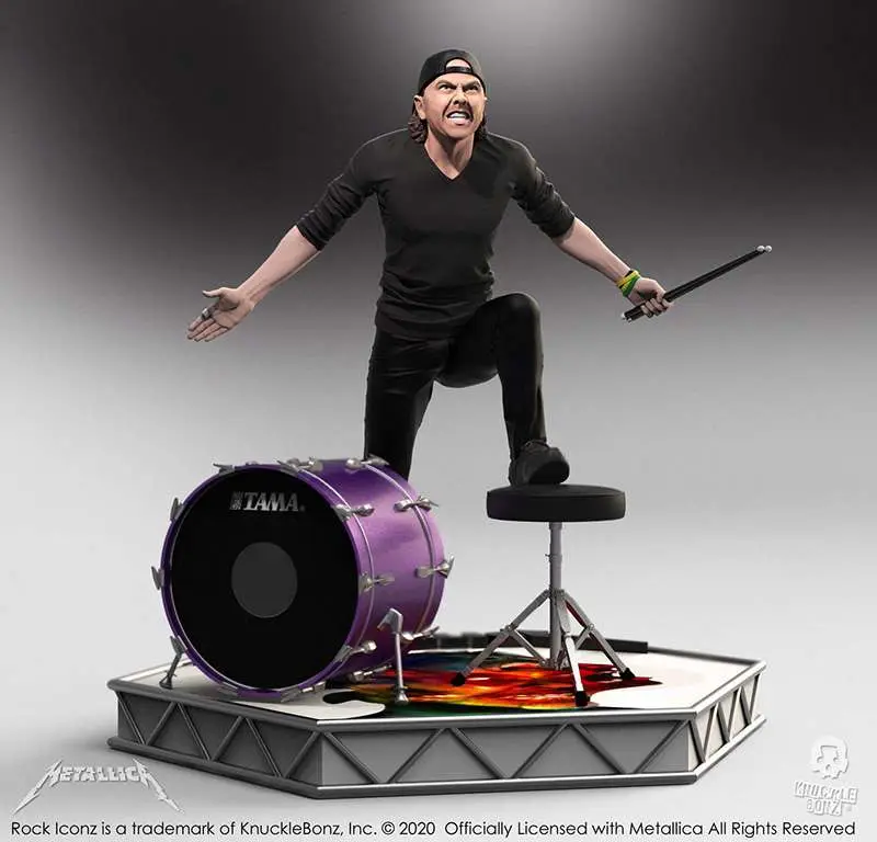 rock icons metallica lars ulrich st