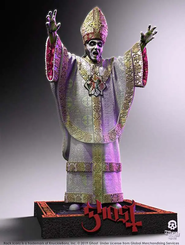rock icons ghost papa nihil statue