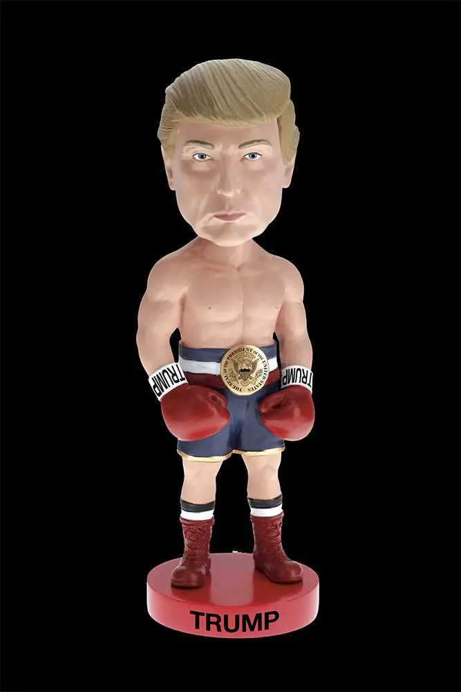 trump boxer bobblehead