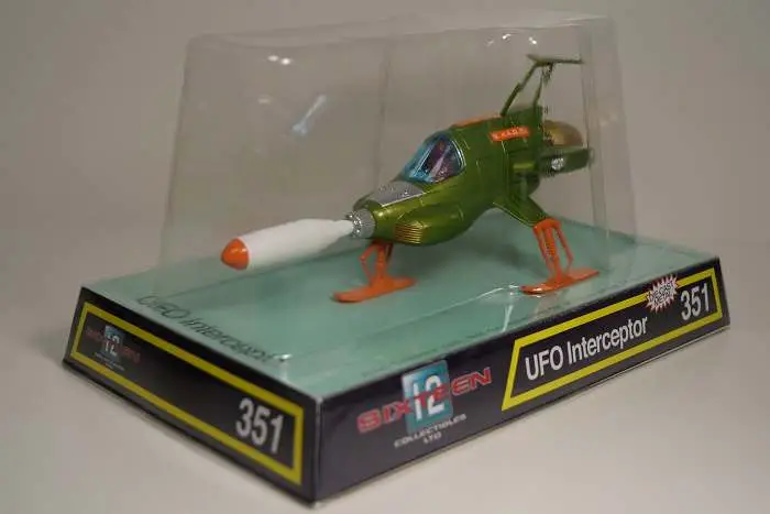 retro ufo interceptor diecast
