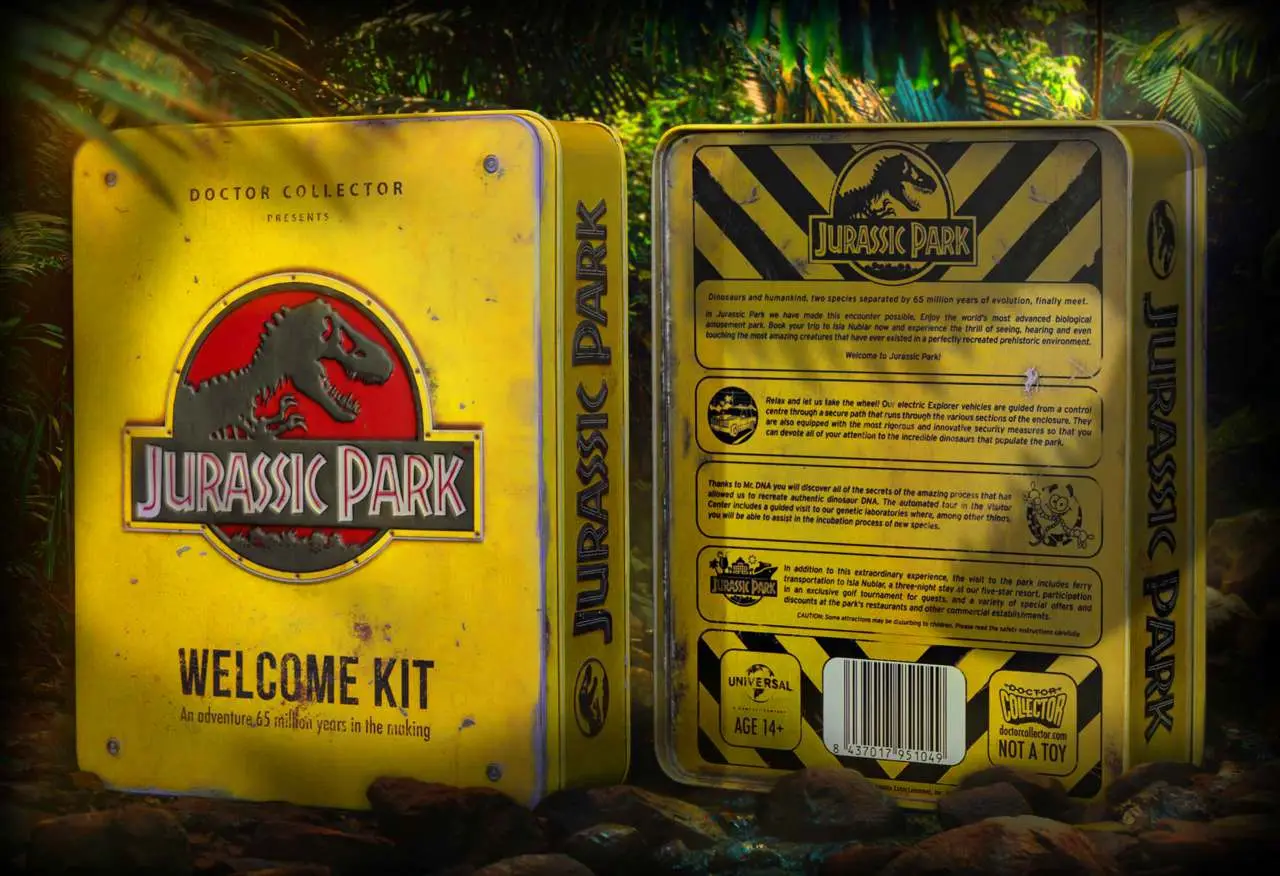 jurassic park welcome kit standard