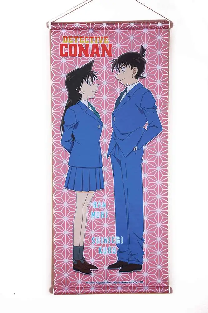 detective conan wallscr shinichi & ran