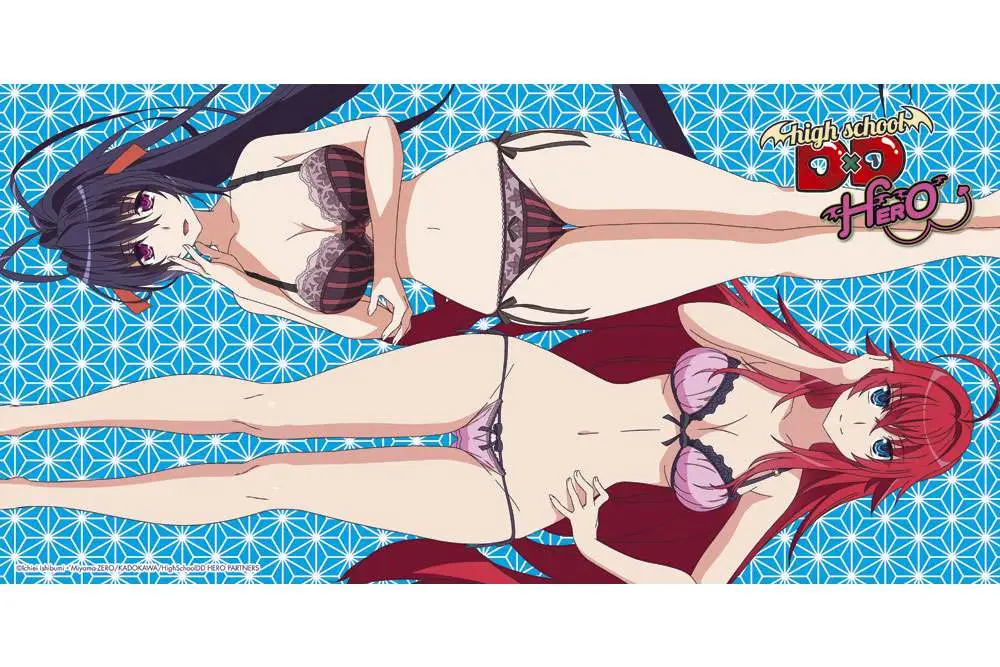 highschool dxd rias akeno beach towel