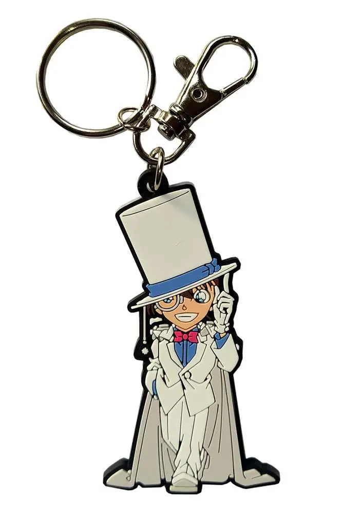 detective conan kaito kid rubber kchain