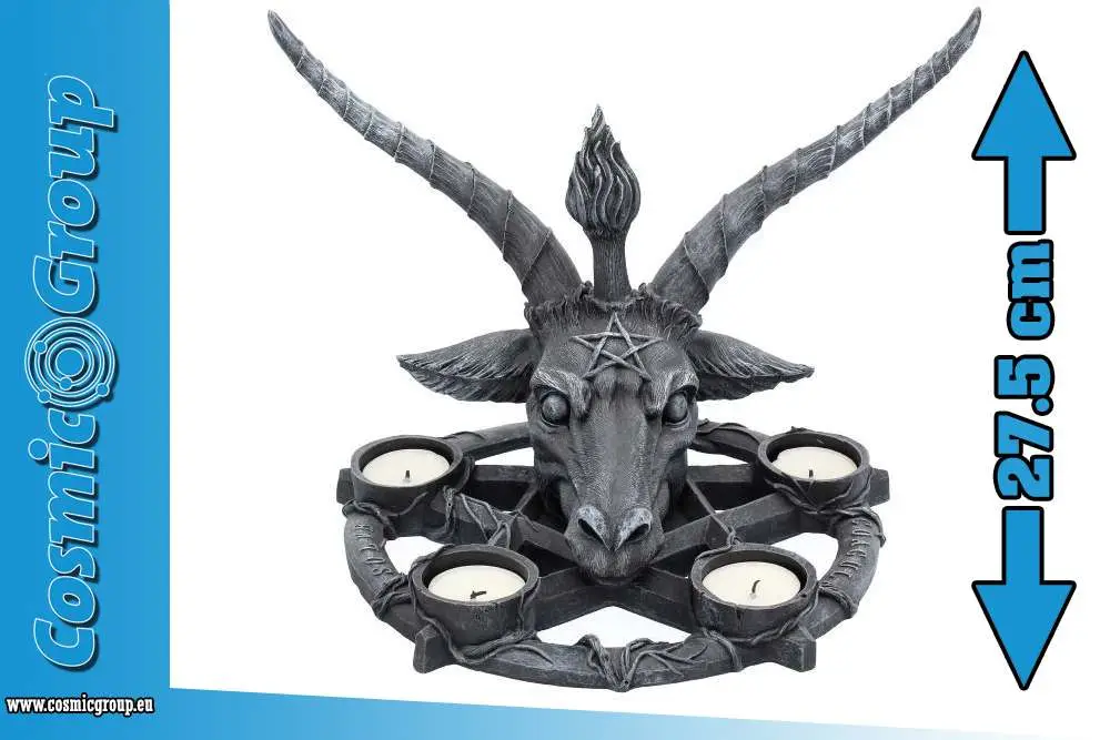 baphomet candle holder