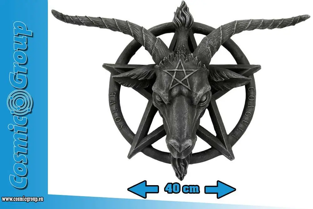 baphomet wall plaque