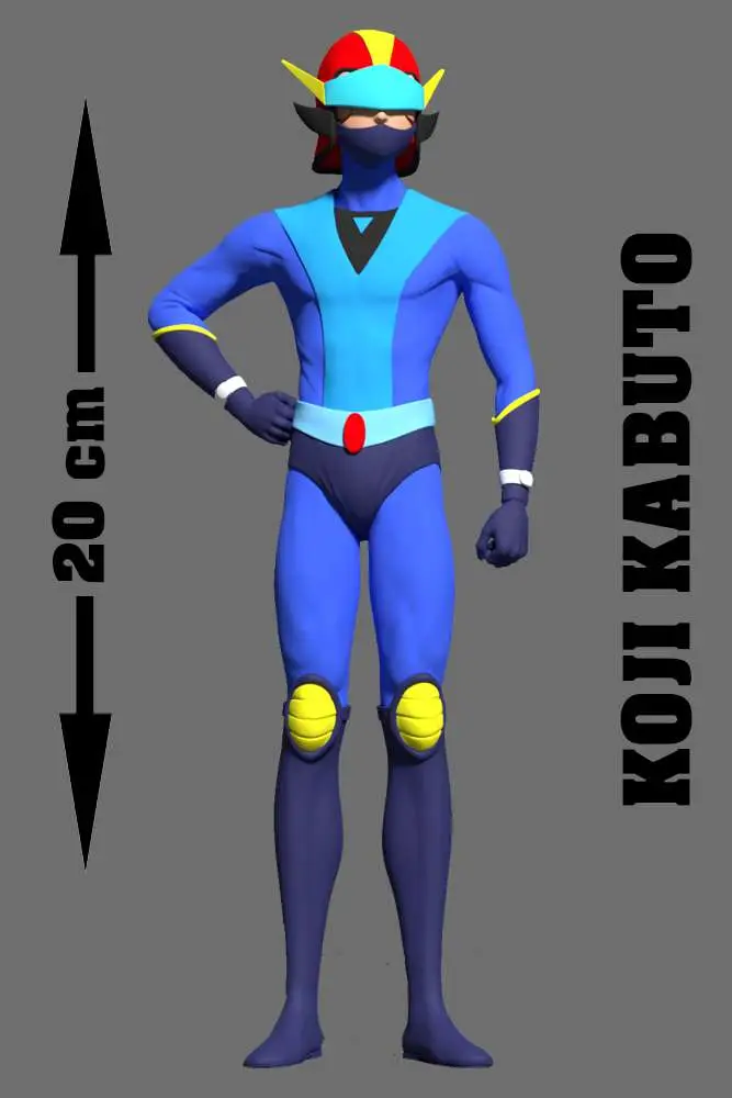 koji kabuto 1:10 vinyl figure