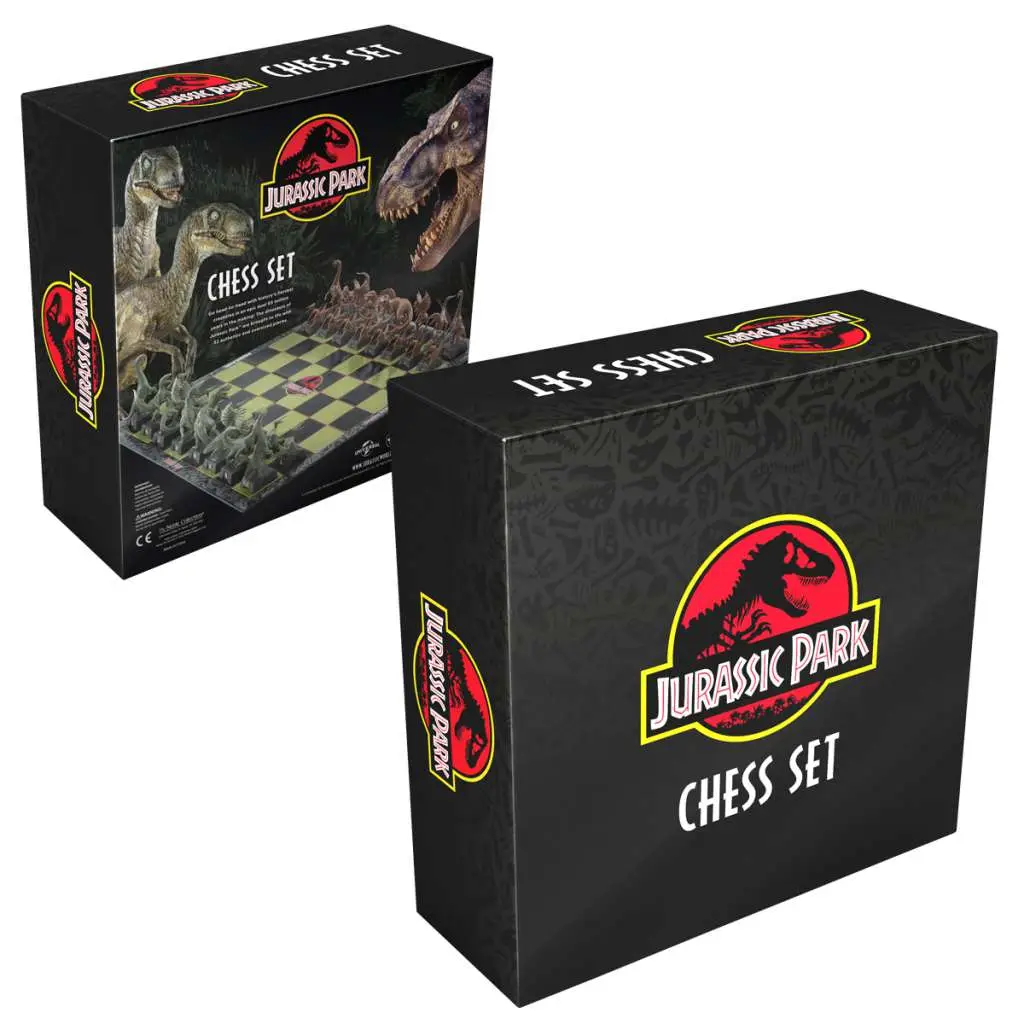 jurassic park chess set